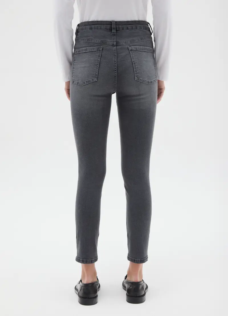OVS Jeans Donna Grigio 4153019 miniatura 3