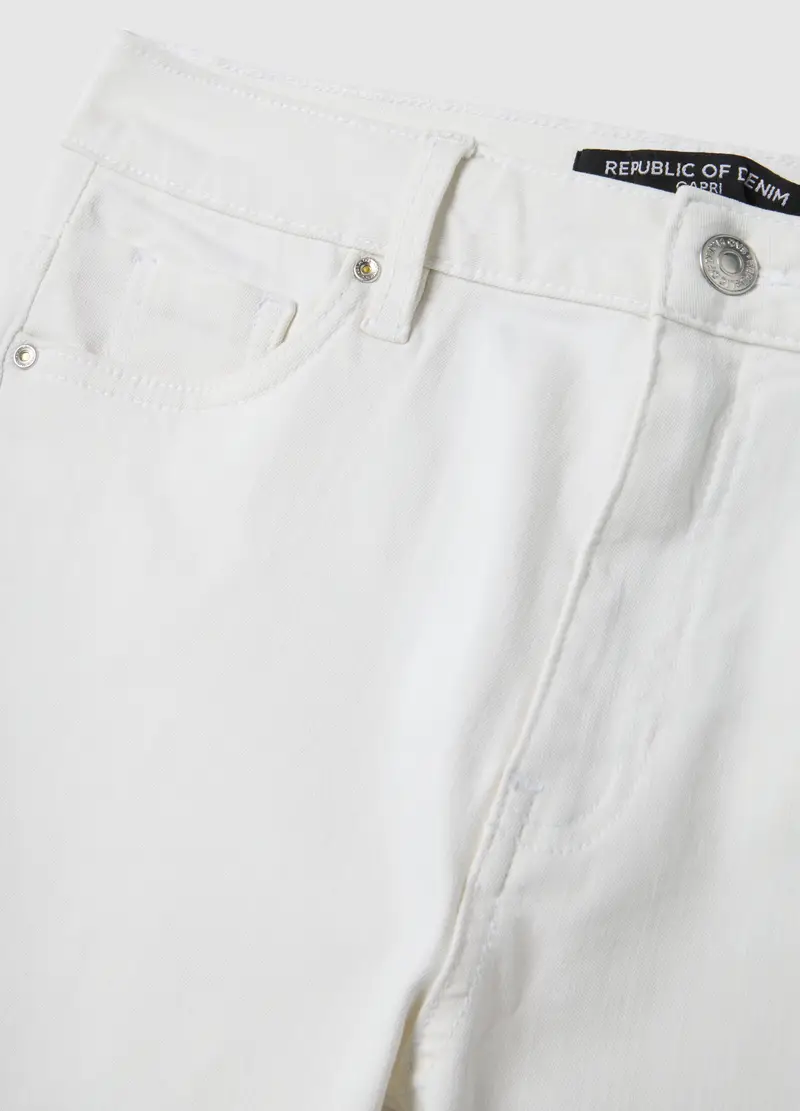 OVS Jeans Donna Bianco 4329821 miniatura 2