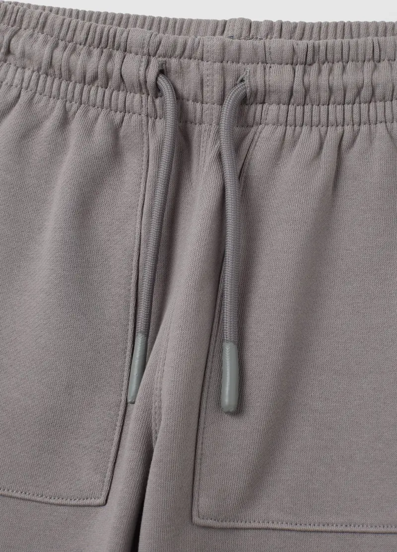 OVS, Jogger Da Bambino In Puro Cotone Grigio Regular Fit, Grigio, Taglia: 3-4 miniatura 2