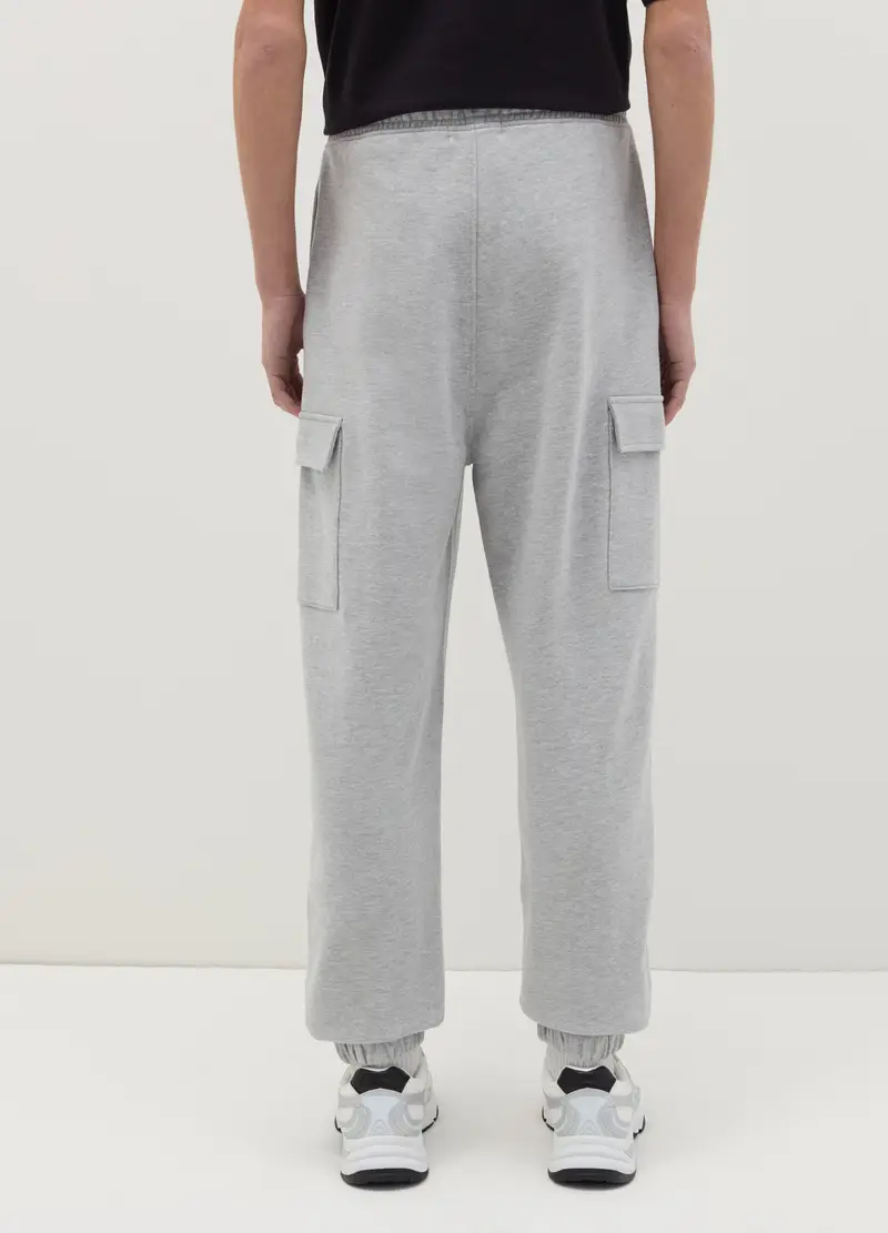 OVS, Joggers Cargo Con Profili Elasticati, Uomo, Grigio, Taglia: XS miniatura 2