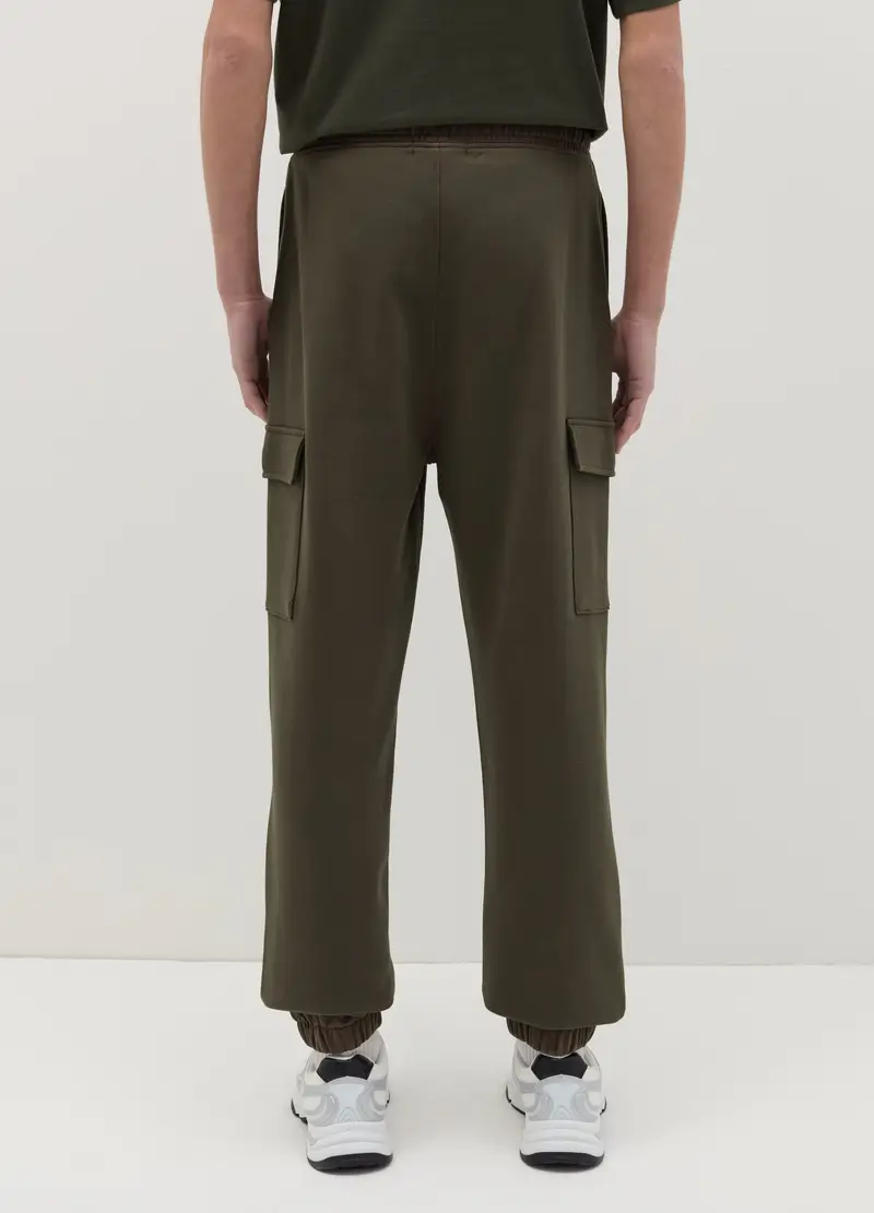 OVS, Joggers Cargo Con Profili Elasticati, Uomo, Verde, Taglia: XS miniatura 2