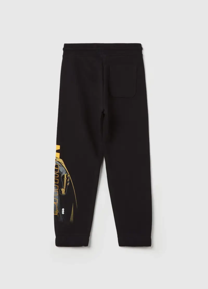 Joggers Con Coulisse E Stampa Batman, Bambino, Nero miniatura 2