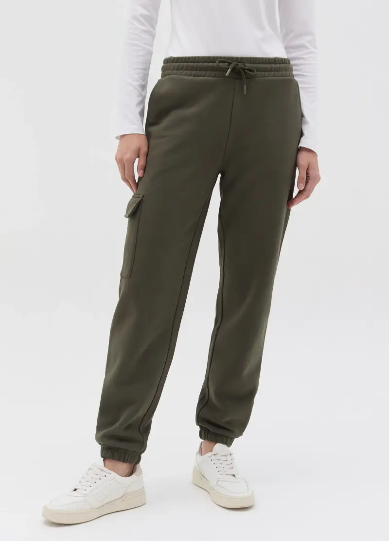 Joggers Essential Cargo, Donna, Verde miniatura 2