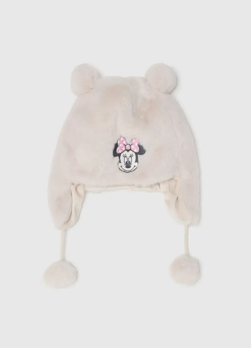 Berretto Beige Da Bambina, Beige