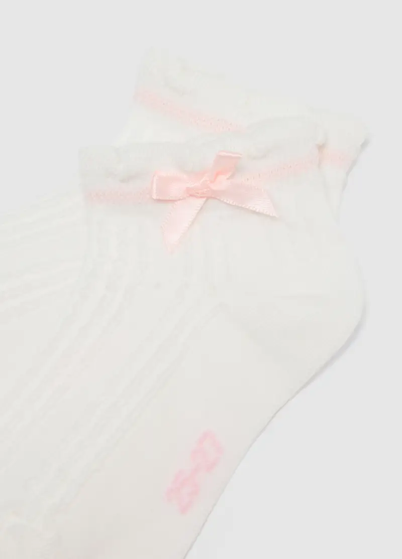 OVS KIDS Calze Bambina Bianco 4330526 miniatura 2