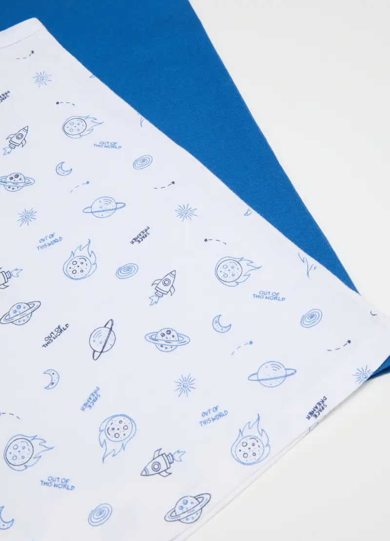 Bipack Canottiere Da Bambino In Puro Cotone Multicolor Regular Fit, Multicolor miniatura 3