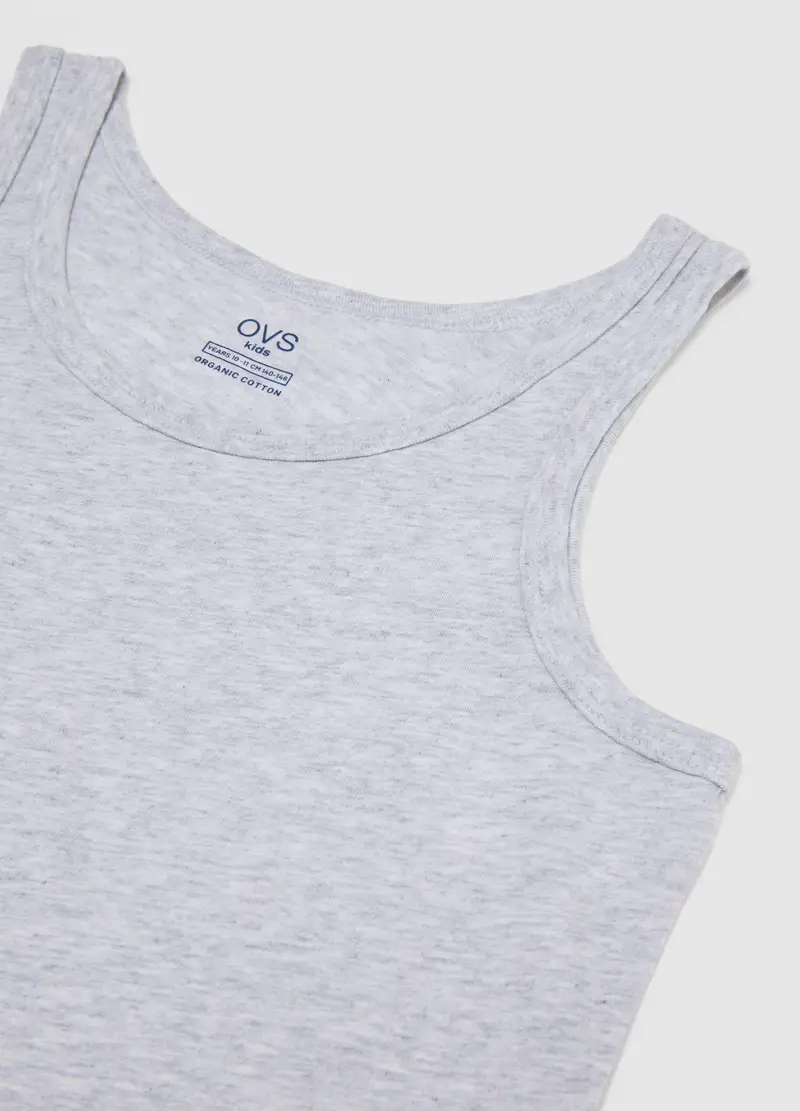 Bipack Canottiere In Puro Cotone Multicolor Da Ragazzo Regular Fit, Bambino, Multicolor miniatura 3