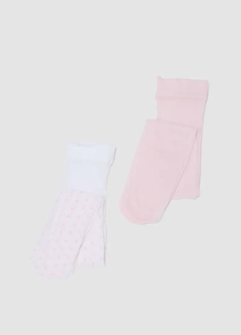 Bipack Collant Multicolor Da Bambina, Multicolor