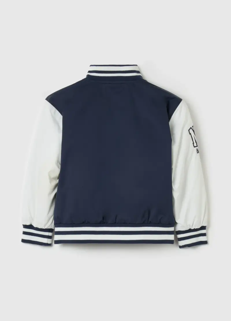 Bomber Varsity Motivo College, Bambino, Multicolor miniatura 2