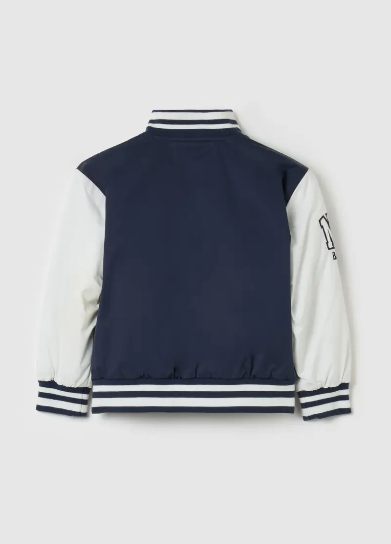 Bomber Varsity Motivo College, Bambino, Multicolor miniatura 2