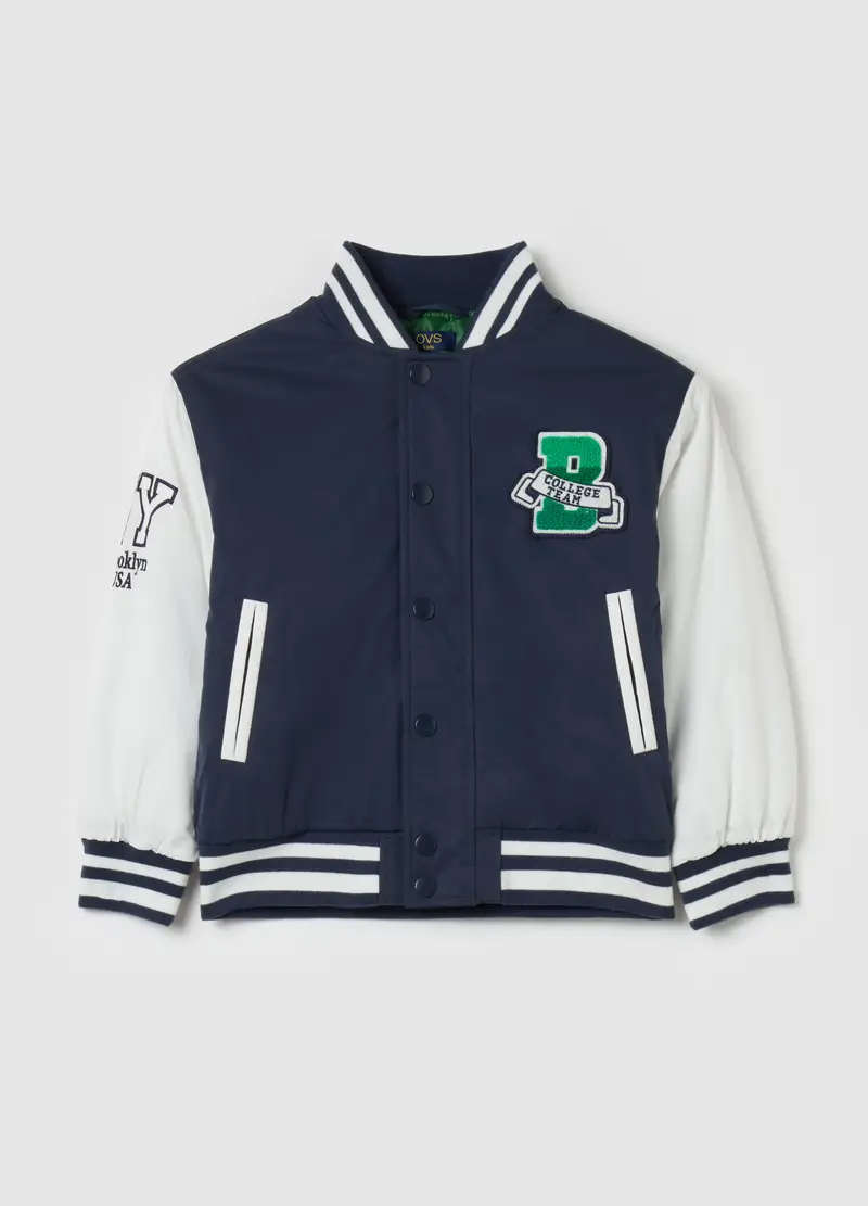 Bomber Varsity Motivo College, Bambino, Multicolor