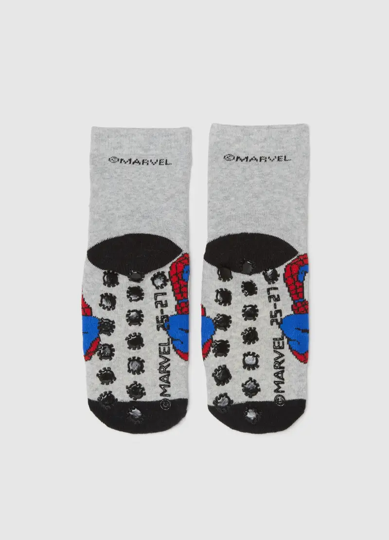 Calzini Da Bambino In Misto Cotone Multicolor Con Stampa Spider-man, Multicolor miniatura 2