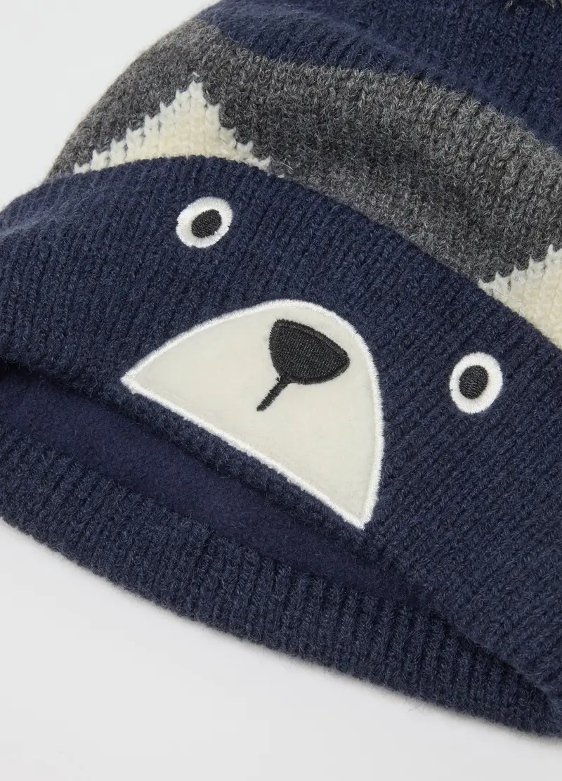 Ovs Kids Cappello Da Bambino Multicolor con Pompon miniatura 3