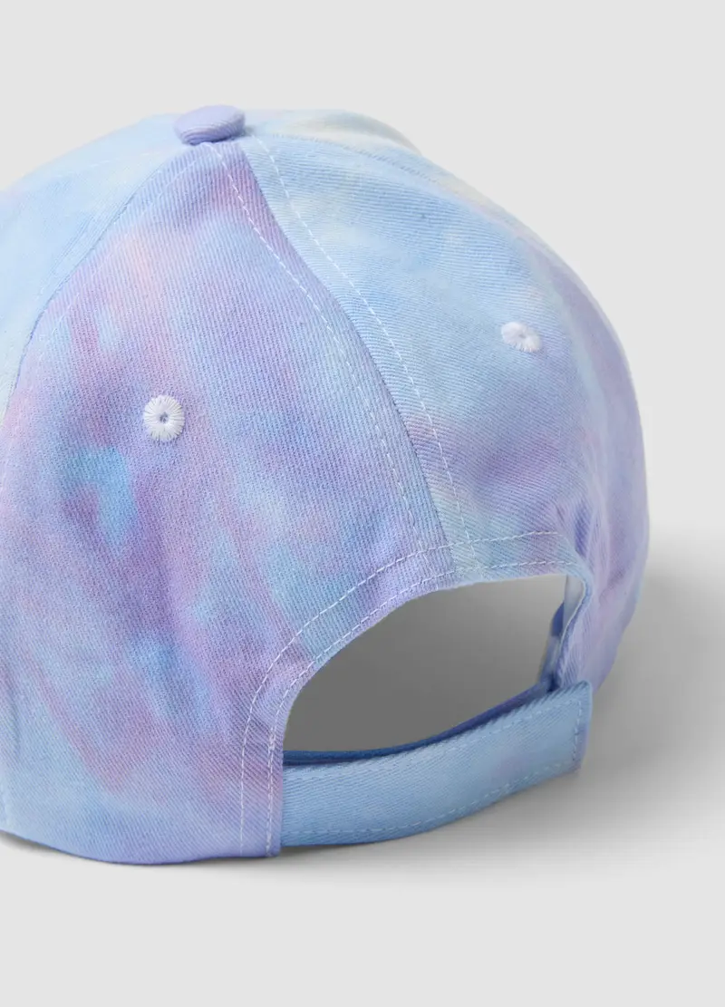 Cappello Da Baseball In Puro Cotone Multicolor Da Bambina, Multicolor miniatura 2