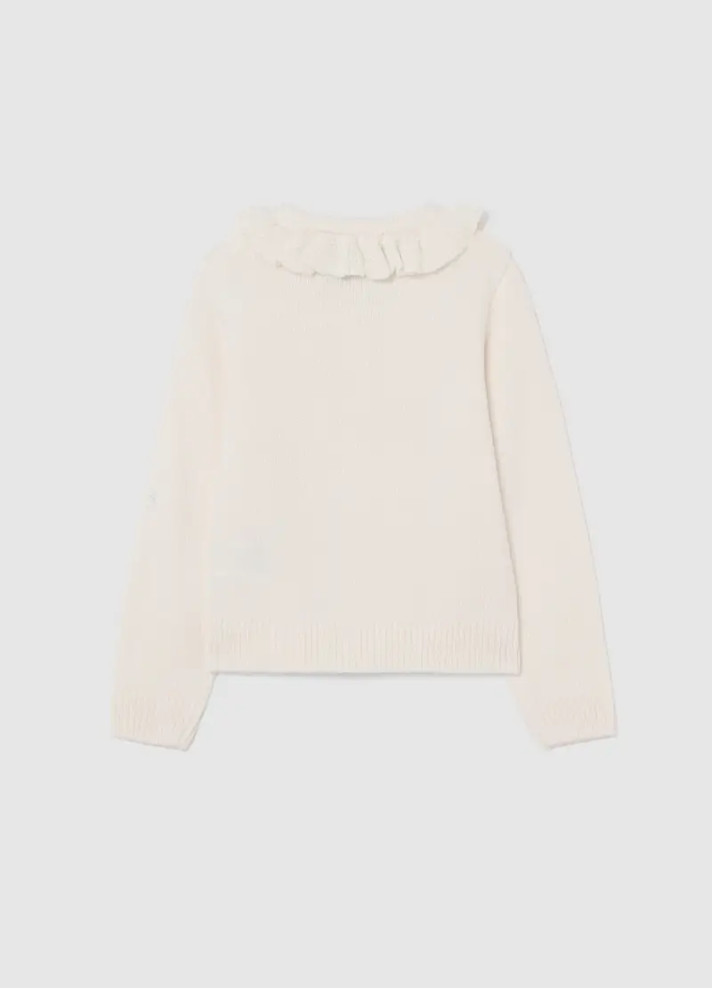 OVS KIDS Cardigan Bambina Bianco 3531048 miniatura 2