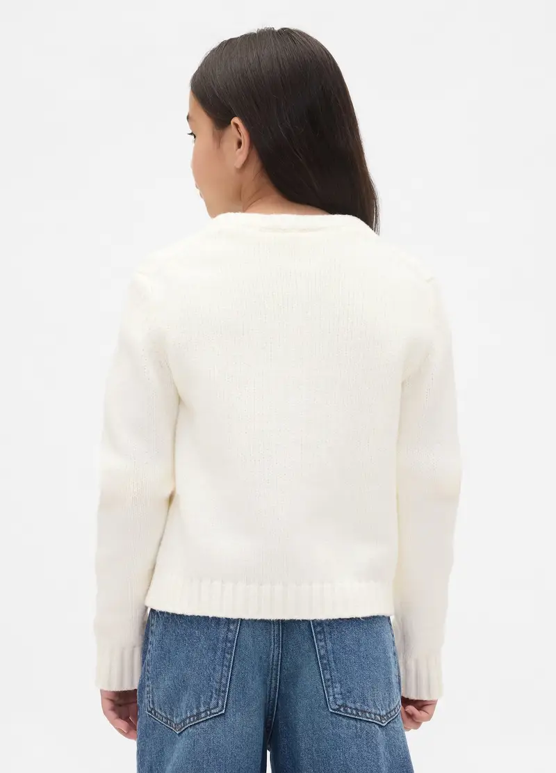 OVS KIDS Cardigan Bambina Bianco 3576103 miniatura 2