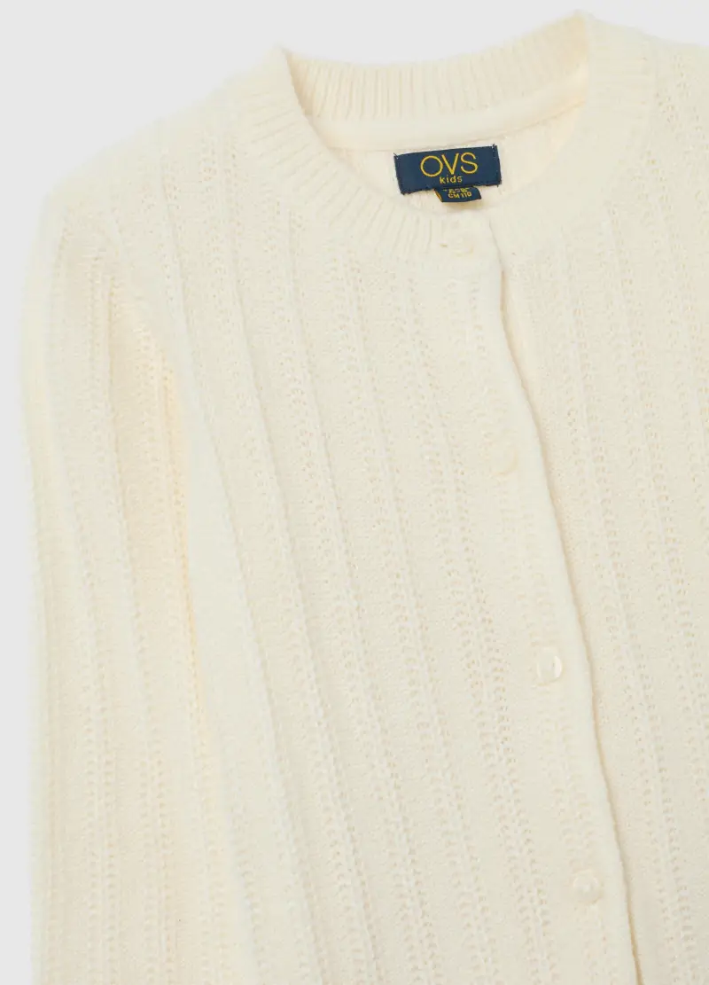 OVS KIDS Cardigan Bambina Bianco 3245290 miniatura 3