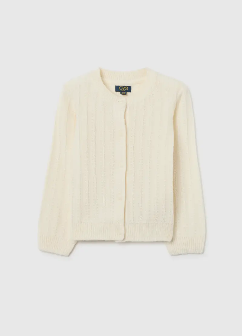 OVS KIDS Cardigan Bambina Bianco 3245290