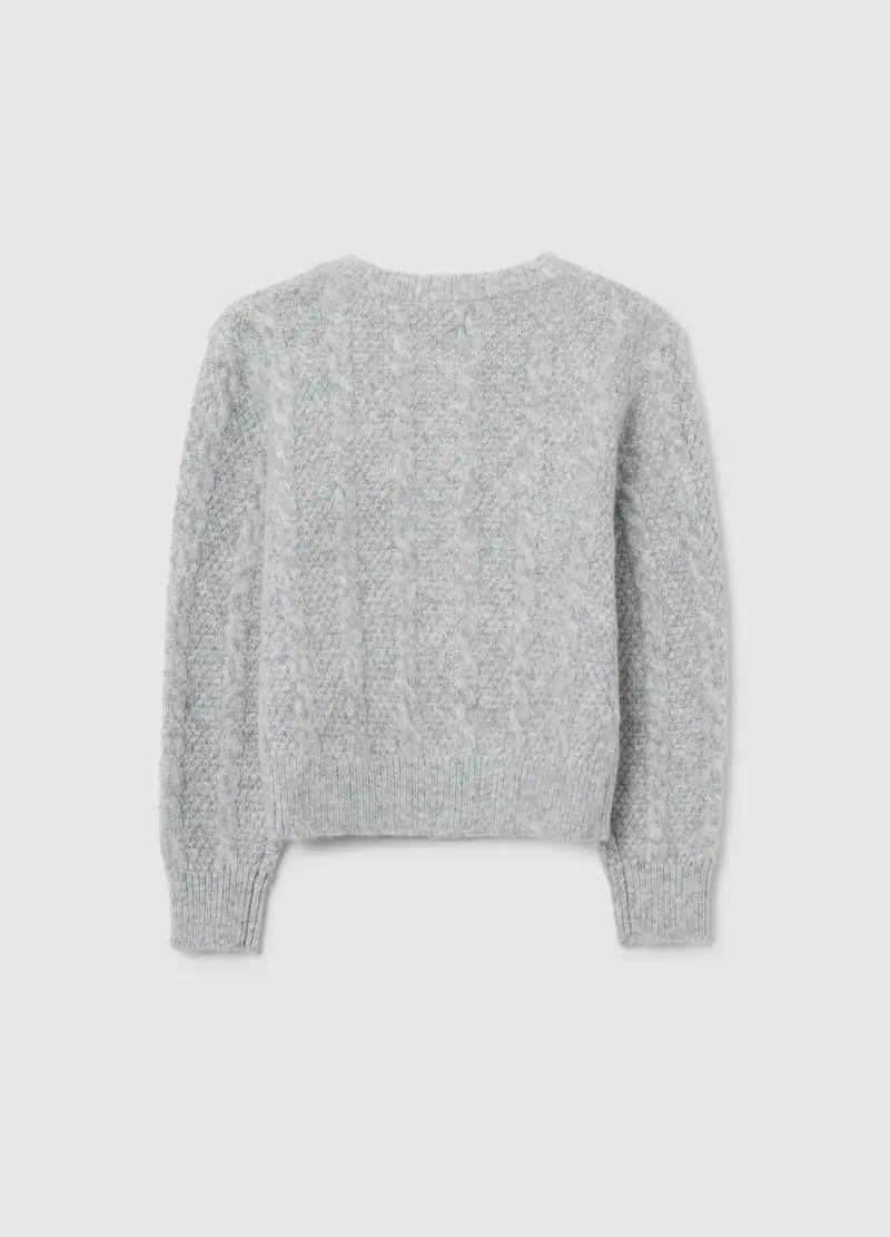OVS KIDS Cardigan Bambina Grigio 3004934 miniatura 2