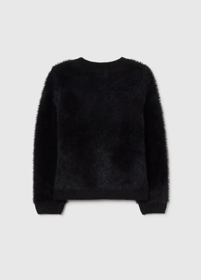 OVS KIDS Cardigan Bambina Nero 3485014 miniatura 2