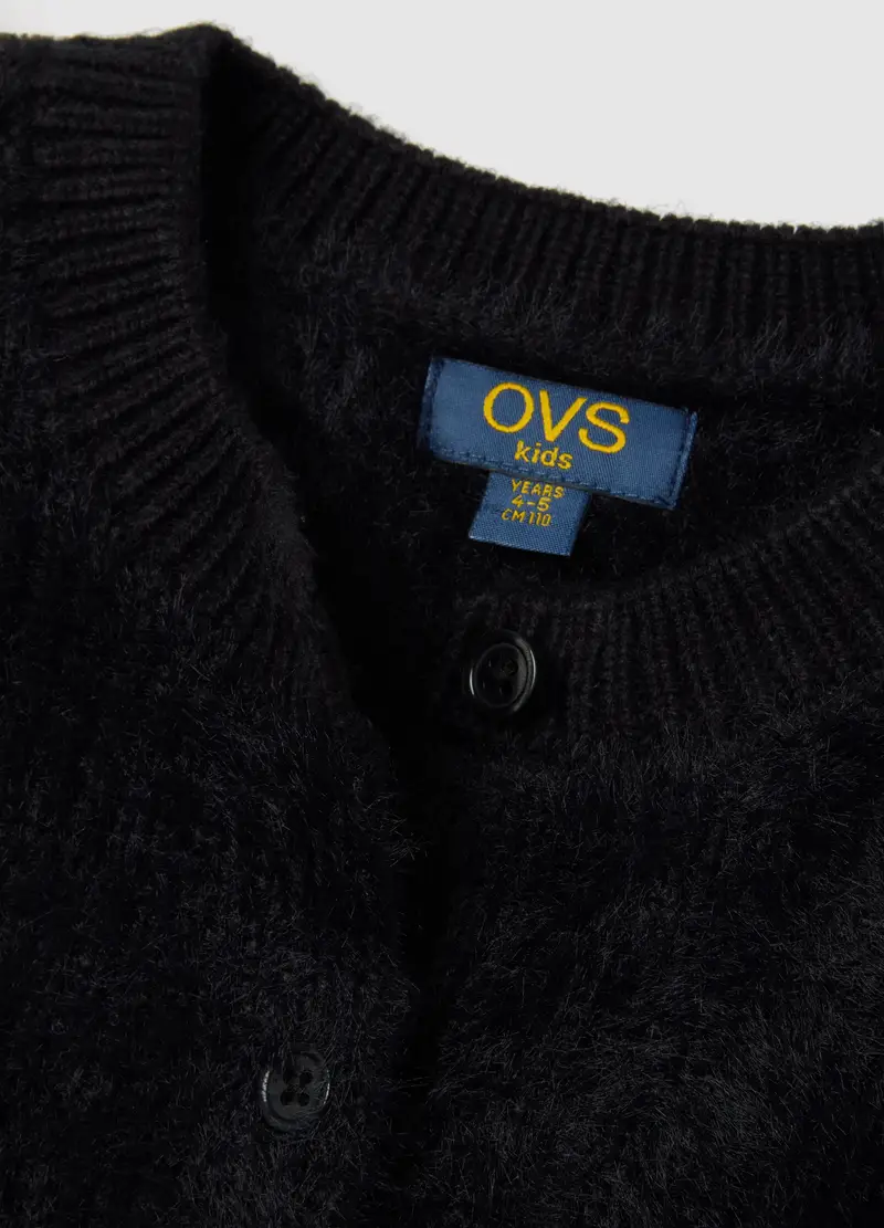 OVS KIDS Cardigan Bambina Nero 3485014 miniatura 3