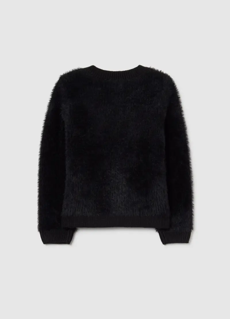 OVS KIDS Cardigan Bambina Nero 4315690 miniatura 2