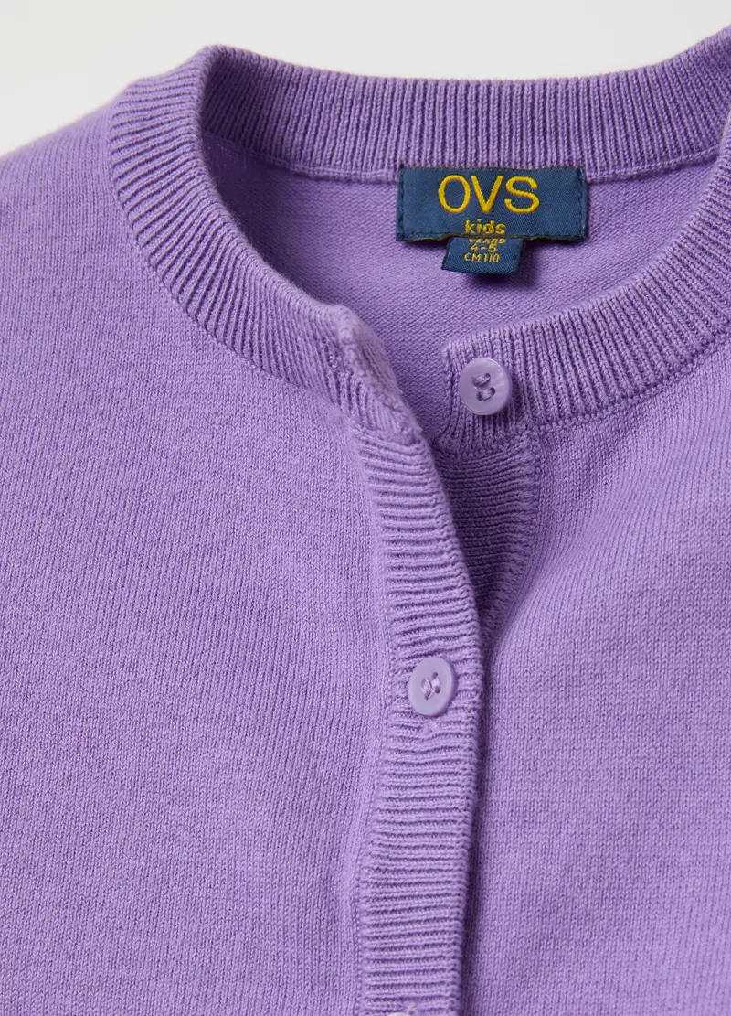 OVS KIDS Cardigan Bambina Viola 3245083 miniatura 3