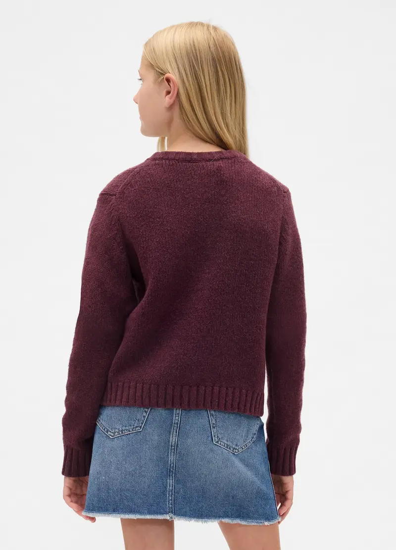 OVS KIDS Cardigan Bambina Viola 3799596 miniatura 2