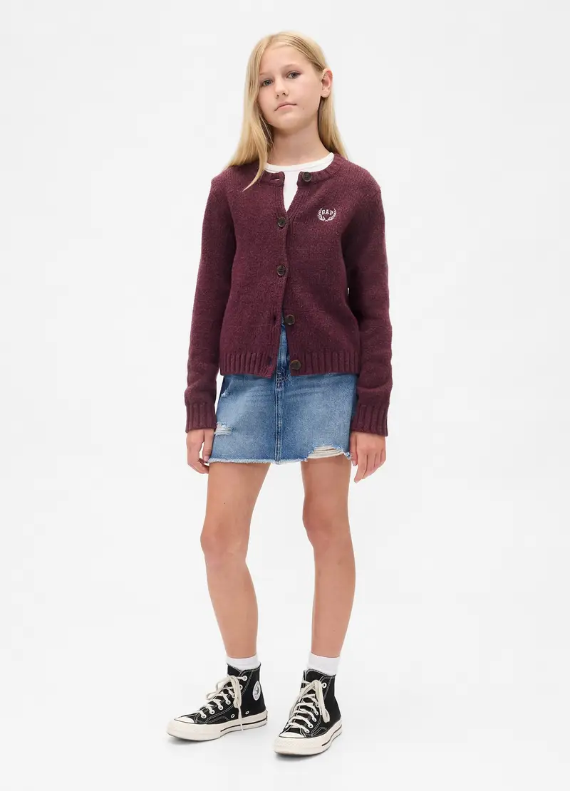 OVS KIDS Cardigan Bambina Viola 3799596 miniatura 3