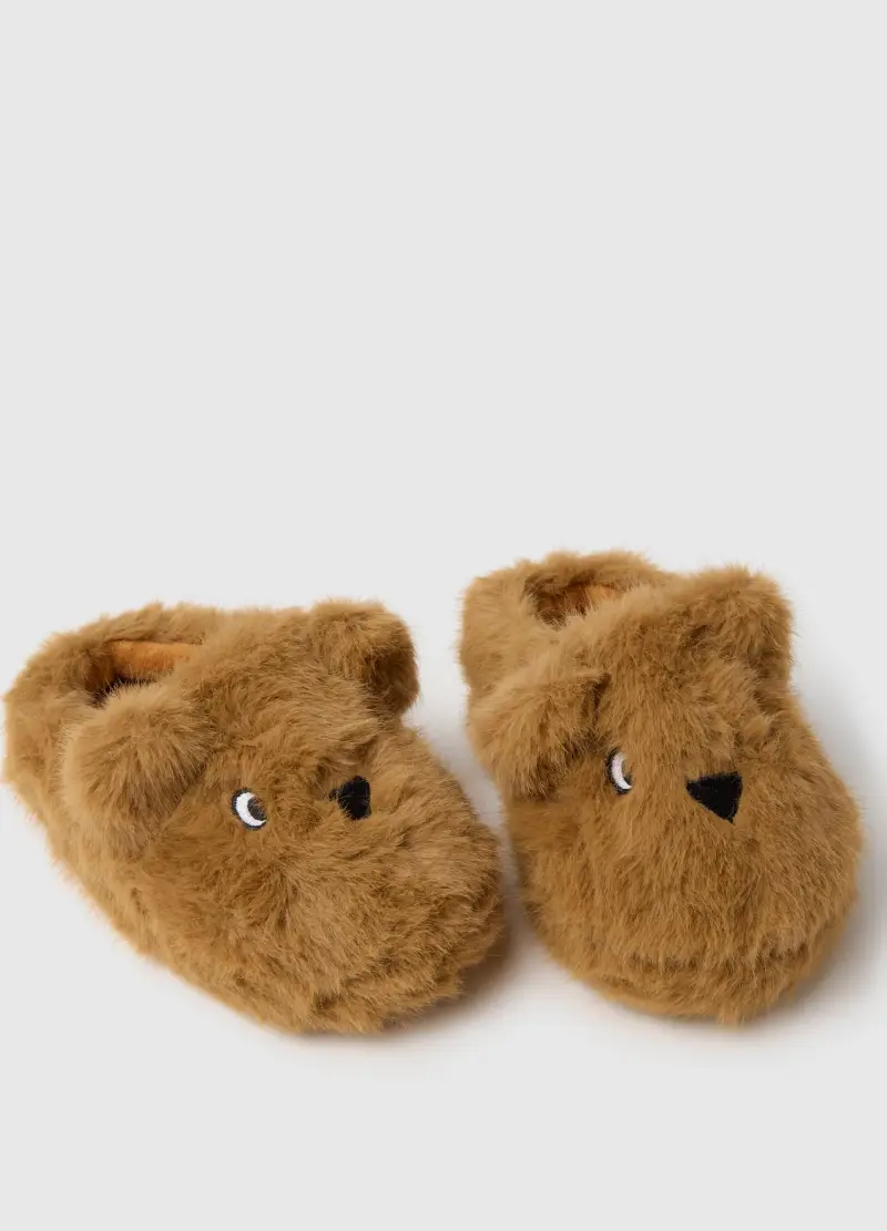 Ciabatte Da Bambino Marrone, Marrone miniatura 3