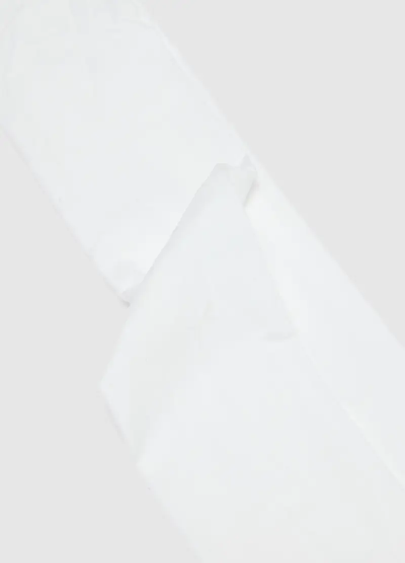 Collant Bianchi Da Bambina, Bianco miniatura 2