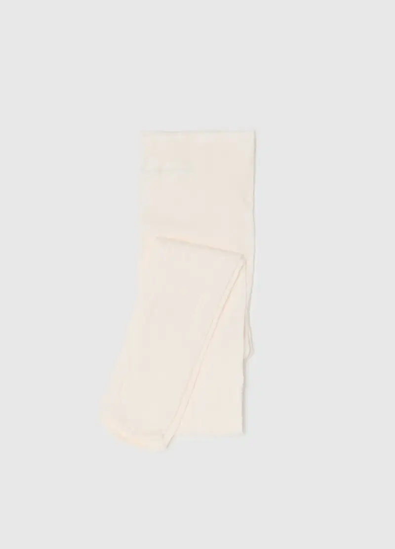 Collant Da Bambina Bianchi, Bianco