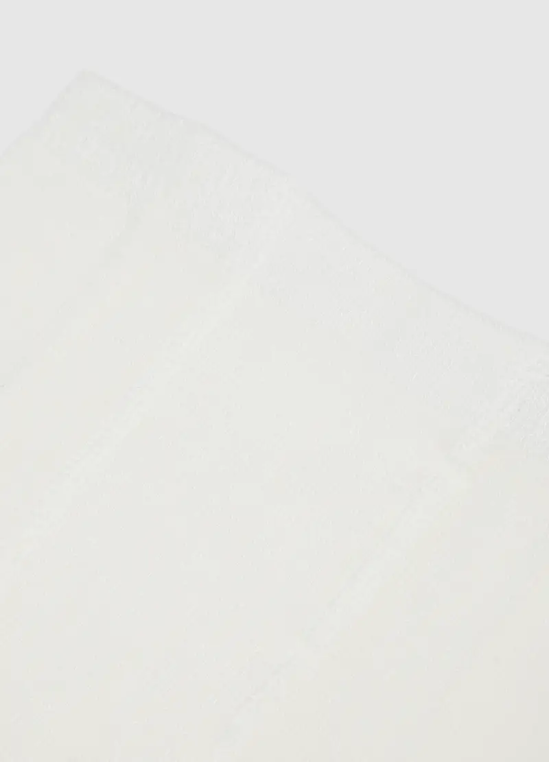 Collant Da Bambina Bianchi Con Fiocco, Bianco miniatura 3