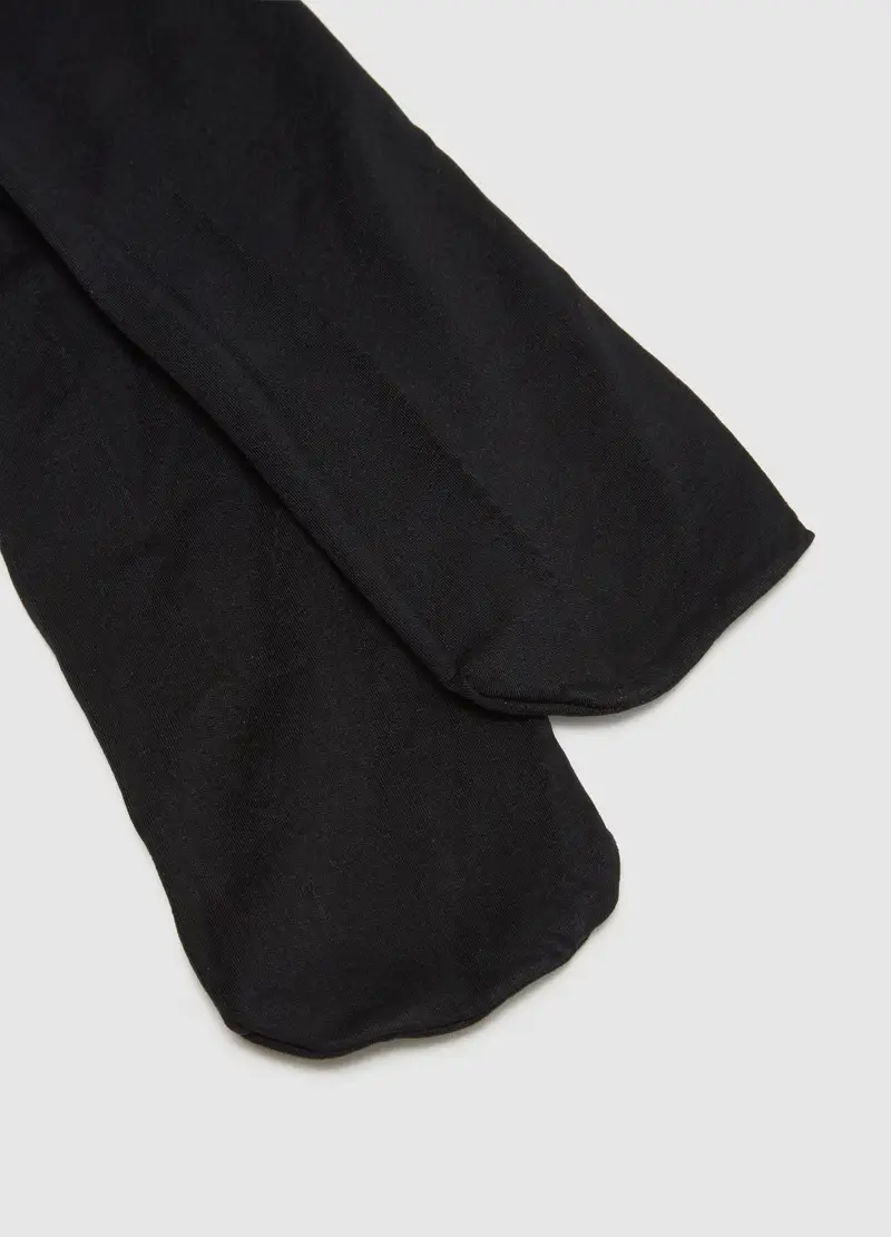 Collant Da Bambina Neri, Nero miniatura 2