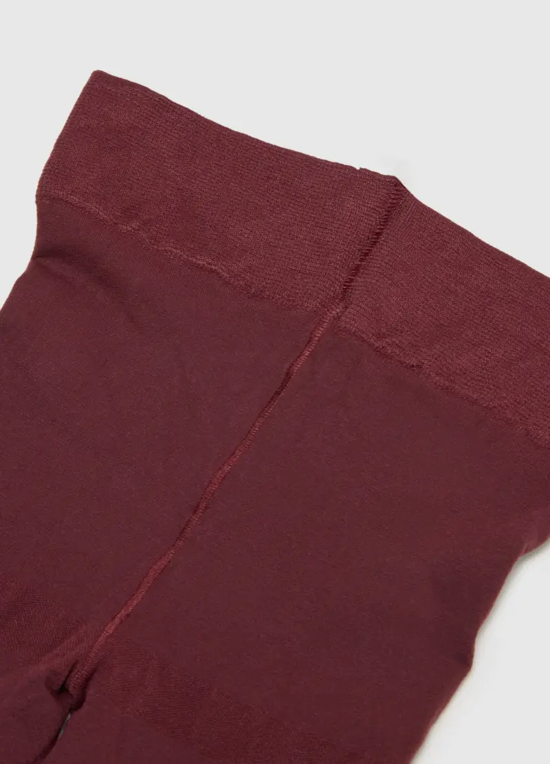 Collant Da Bambina Rossi, Rosso miniatura 3