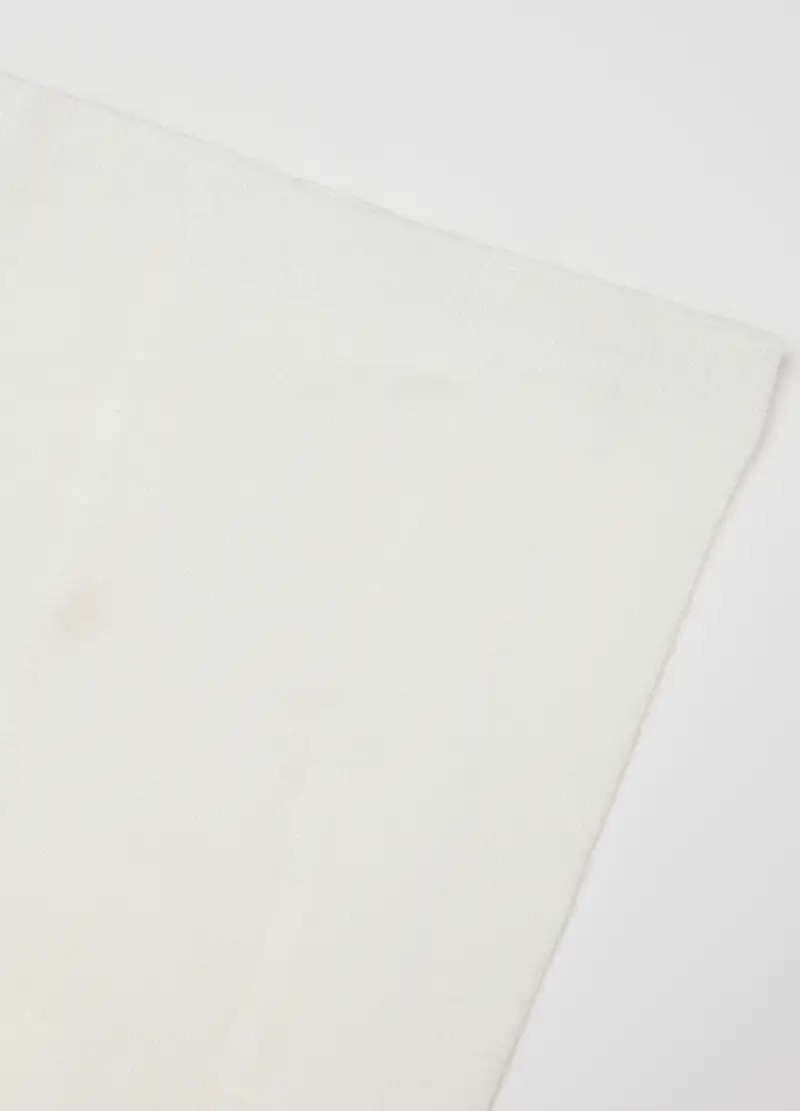 Collant Da Ragazza Bianchi Elasticizzati, Bambina, Bianco miniatura 3