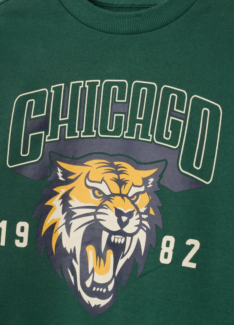 Completo Da Bambino In Puro Cotone Verde Regular Fit, Verde miniatura 3