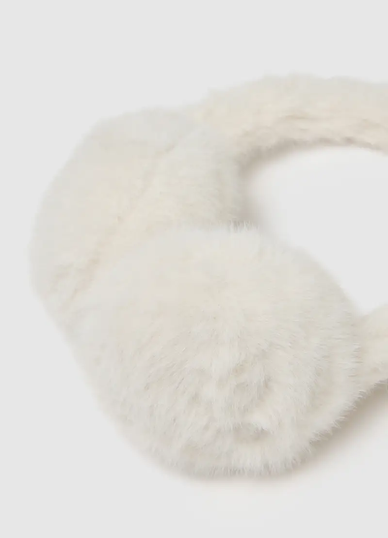 Cuffie Da Bambina Bianche, Bianco miniatura 2