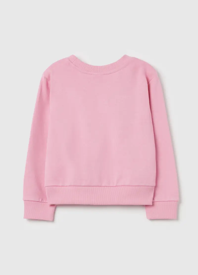 Felpa Con Scritta Barbie Di Strass, Bambina, Rosa miniatura 2