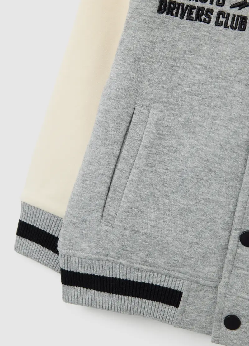 Ovs Kids Felpa Multicolor Bambino in Misto Cotone con Ricami miniatura 3