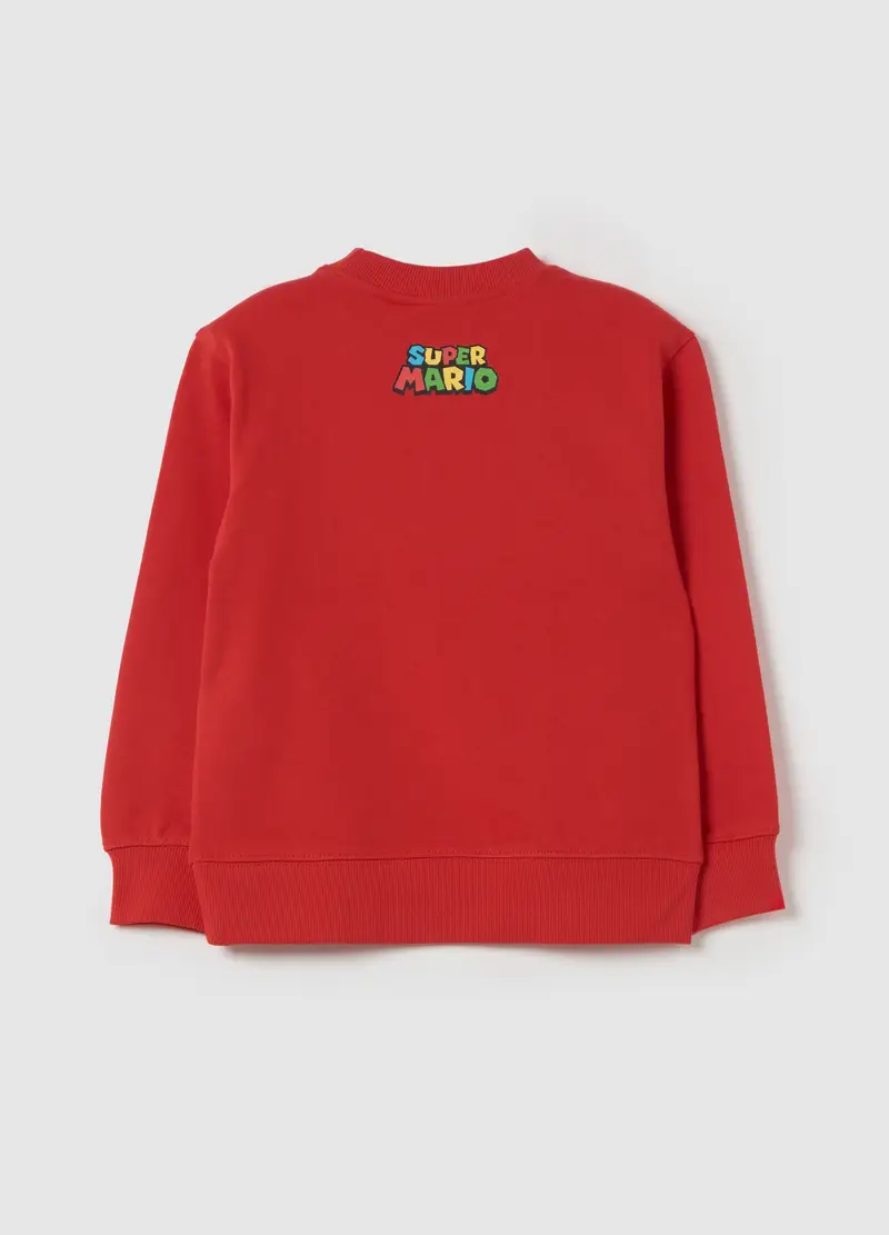 Felpa Stampa Super Mario™ E Koopistrice, Bambino, Rosso miniatura 2