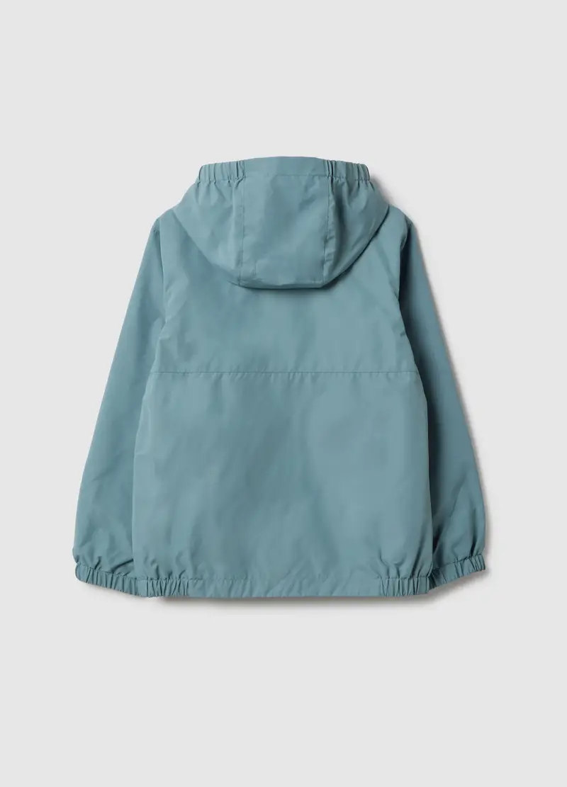 Giacca Azzurra Con Cappuccio Da Ragazzo Regular Fit, Bambino, Azzurro miniatura 2