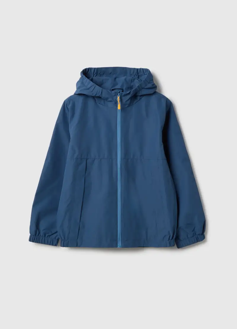 Giacca Blu Con Cappuccio Da Ragazzo Regular Fit, Bambino, Blu