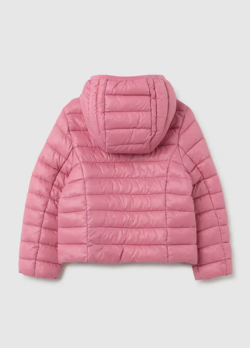 Giacca Da Bambina Rosa Imbottita Regular Fit, Rosa miniatura 2