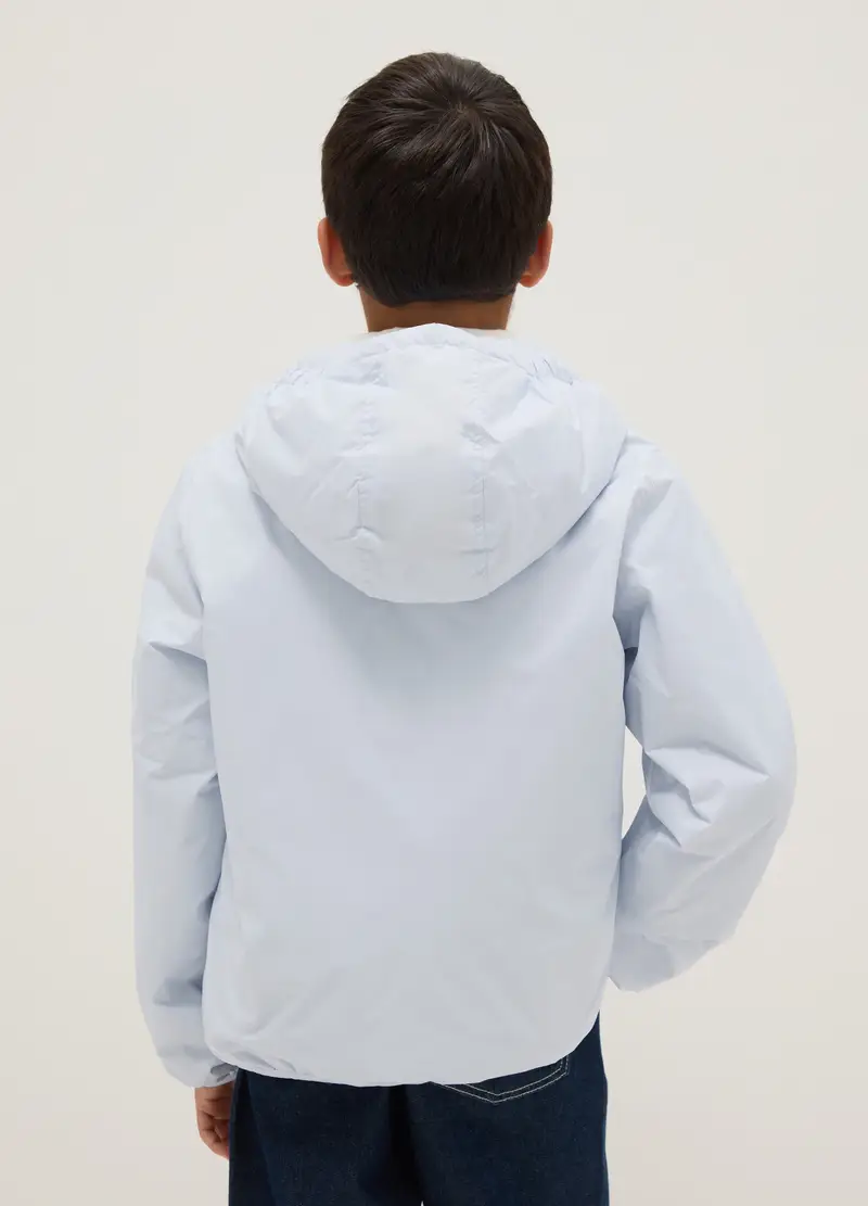 Ovs Kids Giacca Leggera Azzurra Regular Fit Bambino miniatura 2