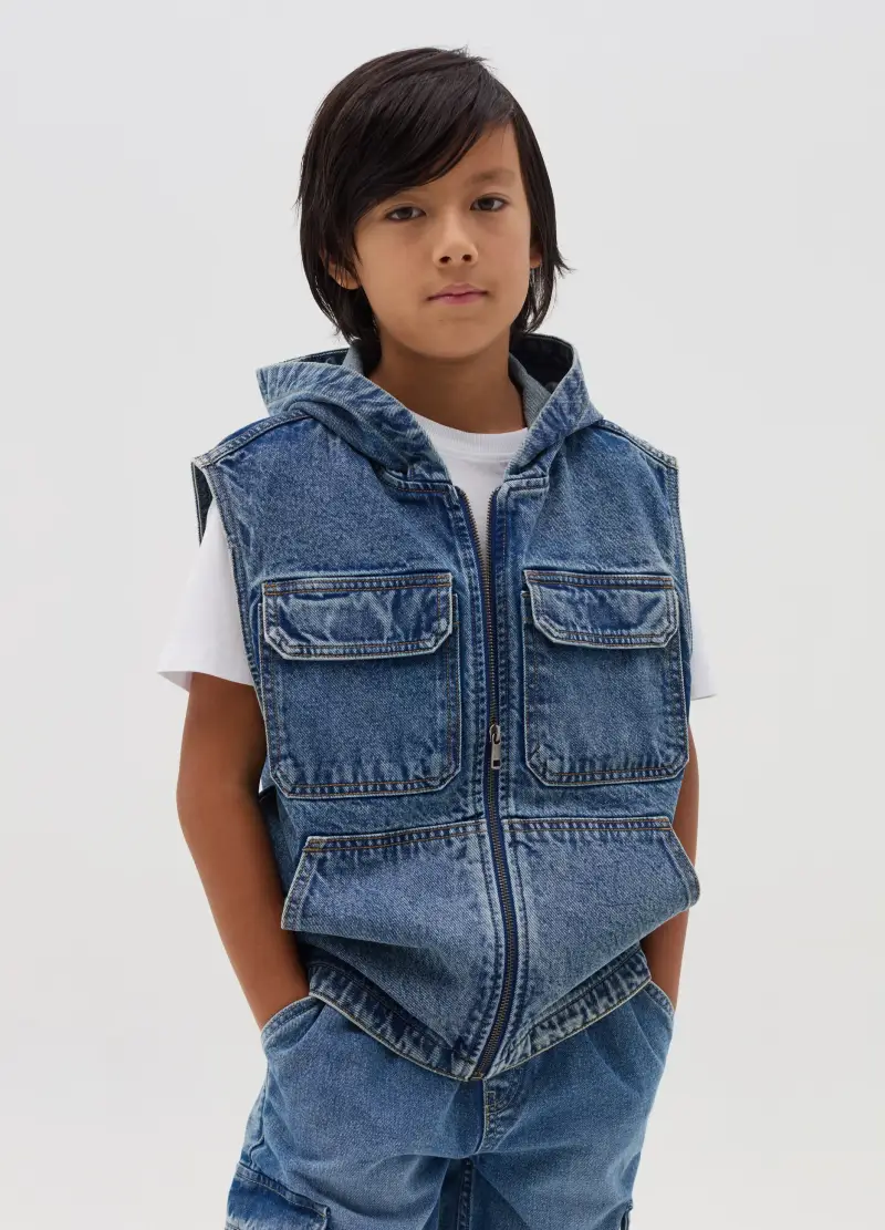 OVS KIDS Gilet Bambino Denim 4121920