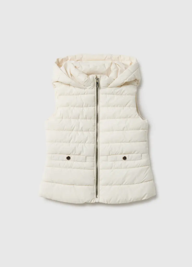 OVS KIDS Gilet Bambina Bianco 4103422