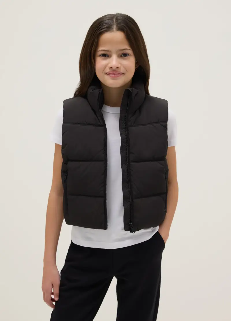 OVS KIDS Gilet Ragazza Nero 4080251