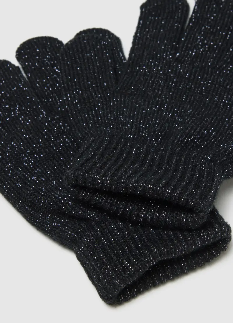 OVS KIDS Guanti Bambina Nero 3953335 miniatura 2