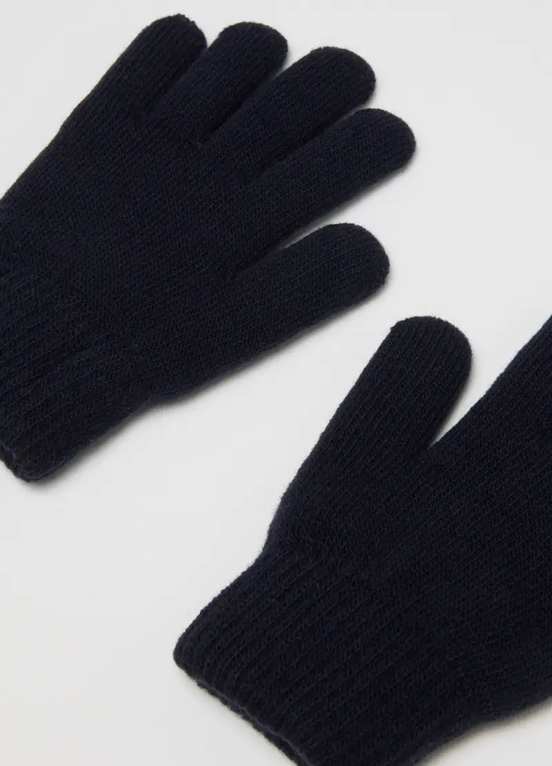 OVS KIDS Guanti Bambino Nero 4153818 miniatura 2